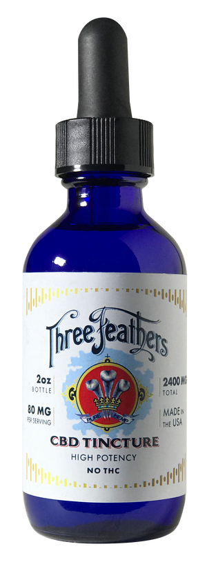 High Potency 2,400 mg Tincture - 2 oz.