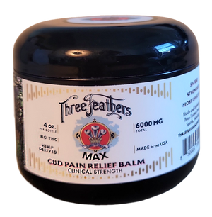 MAX BALM 6,000 mg PURE CBD - 4 oz.